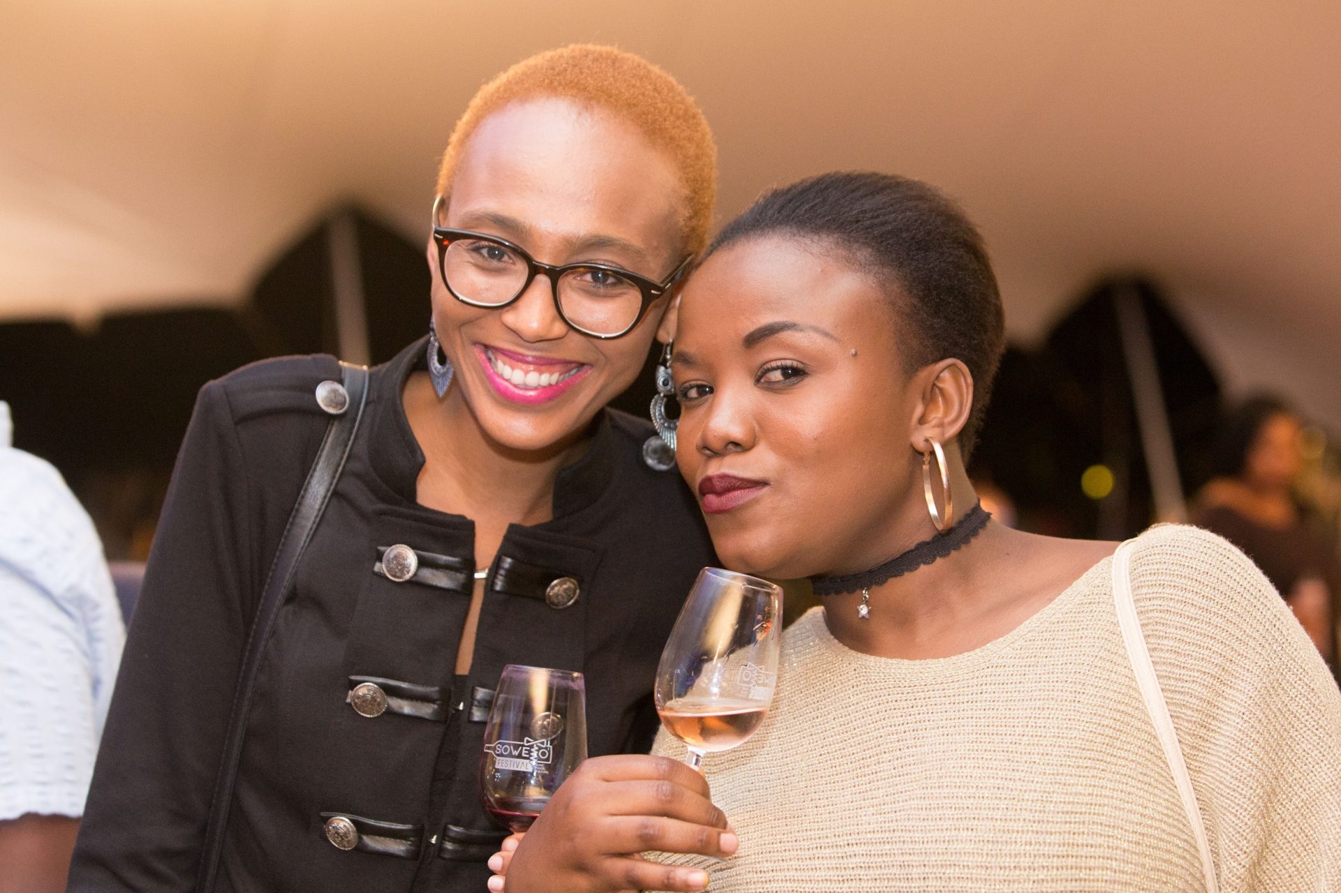 Lucy and Gadi_Soweto Wine Festival 2017